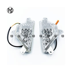 Front Turn Signal Indicator For KAWASAKI NINJA 250 300 400 650 1000 ZX6R - Clear LED Light