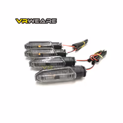 2Pcs/4Pcs Motorcycle LED Turn Signal Amber Color Accessories Indicator - 4pcs