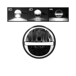 BraveWAY 5.75 inch LED Motorcycle Headlight 5-3/4" Round Motorbike LED - M004