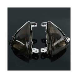 Motorcycle Front Turn Signal Indicators For KAWASAKI ZX10R 06-07 ZX6R - Black
