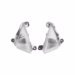 Motorcycle Front Turn Signal Indicators For KAWASAKI ZX10R 06-07 ZX6R - Clear