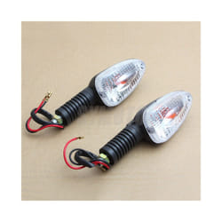 Motorcycle Front and Rear Turn Signal lights Indicators lights For BMW - WHITE