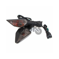 Turn Signal Motorcycle Indicator Light For KAWASAKI Versys 1000 650 ER - black
