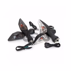 Turn Signal Motorcycle Indicator Light For KAWASAKI Versys 1000 650 ER - black