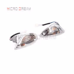 Motorcycle Front Turn Signals Indicator Rear Light Blinker Left Right - 1 pair rear light