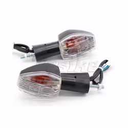 Front/Rear Turn Signals Blinker Indicator Flasher Lamp for Honda CBR 125R - In front of the