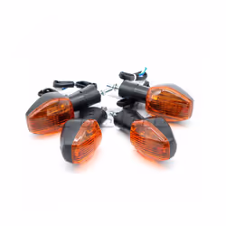 Front/Rear Turn Signals Blinker Indicator Flasher Lamp for Honda CBR 125R - In front of the