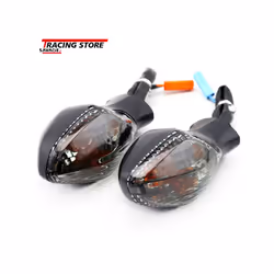 Motorcycle Turn Signal Light For HONDA CB400 CB500 F/X CB650F CBR 400R - Smoke