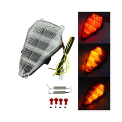 Rear Tail Light Integrated LED Turn Signals Taillight For Yamaha YZF R6 - Clear