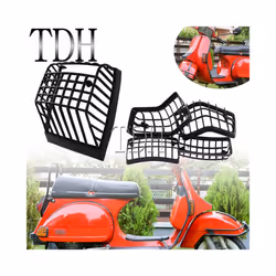 Motorcycle Scooter Front/Rear Turn Signal Indicator Grille Cover Tail - blinker w taillight