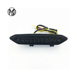 Motorcycle Rear taillight Tail Brake Turn Signals Integrated Led Light - Smoke 2
