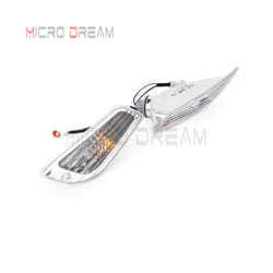 Motorcycle Front Turn Signals Indicator Rear Light Blinker Left Right - 1 pair front light