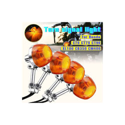 2/4pcs Motorcycle Turn Signal Light Moto Indicators Flashers Blinkers - 4pcs