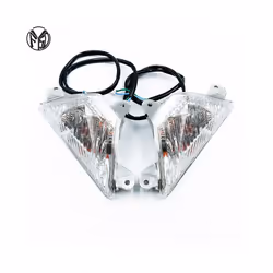 Front Turn Signal Indicator For KAWASAKI NINJA 250 300 400 650 1000 ZX6R - Clear Bulb Light