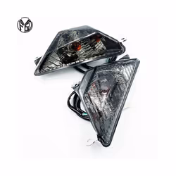 Front Turn Signal Indicator For KAWASAKI NINJA 250 300 400 650 1000 ZX6R - Clear Bulb Light