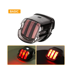 Motorcycle Brake Tail Light For Harley Dyna Fat Boy FLSTF Night Train - B