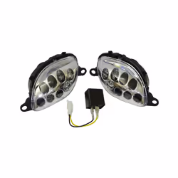 waase For Suzuki Hayabusa GSXR1300 GSX1300R 1999 2000 2001 2002 2003 2004 - Smoke Lens