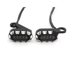 New Motorcycle LED Turn Signal Indicators Amber Running Lights Mini Lamp - F