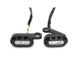 New Motorcycle LED Turn Signal Indicators Amber Running Lights Mini Lamp - D