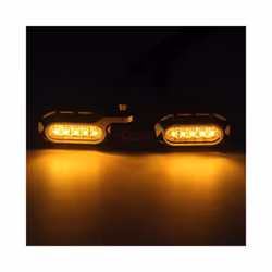 New Motorcycle LED Turn Signal Indicators Amber Running Lights Mini Lamp - D
