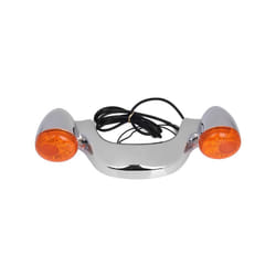 Motorcycle Rear Turn Signal Brake Light Bar Lamp For Harley Touring Road - Chrome Yellow