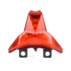 Z1000 Motorcycle LED Brake Stop Tail Light Indicator Integrated Turn Signal - red