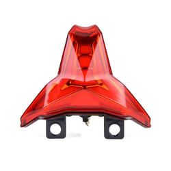Z1000 Motorcycle LED Brake Stop Tail Light Indicator Integrated Turn Signal - red