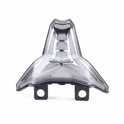 Z1000 Motorcycle LED Brake Stop Tail Light Indicator Integrated Turn Signal - clear