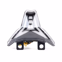 Z1000 Motorcycle LED Brake Stop Tail Light Indicator Integrated Turn Signal - smoke