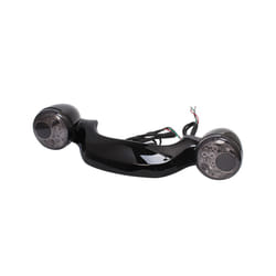 Motorcycle Rear Turn Signal Brake Light Bar Lamp For Harley Touring Road - Light Black