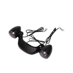 Motorcycle Rear Turn Signal Brake Light Bar Lamp For Harley Touring Road - Matte Black