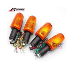 Motorcycle turn signal signaling lights Signal lamp For Honda CB400 SuperFour - 2 Pair