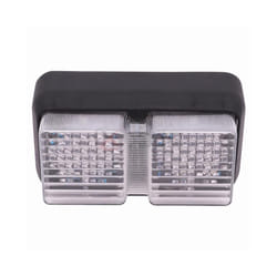 Motorcycle Rear Tail Light Brake Turn Signals Integrated LED Light For - Clear Lens