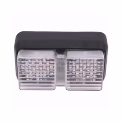 Motorcycle Rear Tail Light Brake Turn Signals Integrated LED Light For - Clear Lens