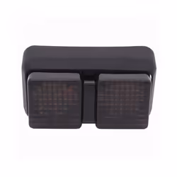 Motorcycle Rear Tail Light Brake Turn Signals Integrated LED Light For - Smoke Lens