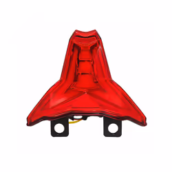Rear Tail Light Back Brake Turn Signals Integrated Led Light For Kawasaki - Red Lens