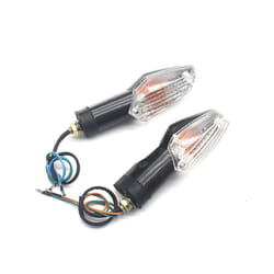 Motorcycle Front Rear Turn Signal Indicator Light For Honda CBR250R CBR - WHITE