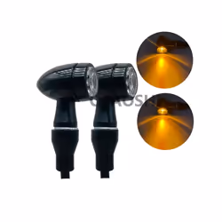 Universal E-mark 3 in 1 Rear Brake Taillight Micro Blinker Winker Lamp - 2 wires