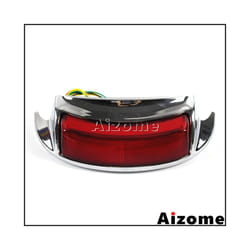 1x LED Rear Fender Tip Light For Harley Electra Glide FLHTC FLHTCU FLHTCUL - Red