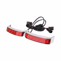 Motorcycle LED Saddlebag Brake Running Luggage Turn Signal Lights Brake - Style 1