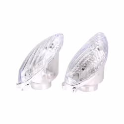 GSXR 1300 Motorcycle Front Turn Signal Indicator Light Cover Lens Housing - Smoke
