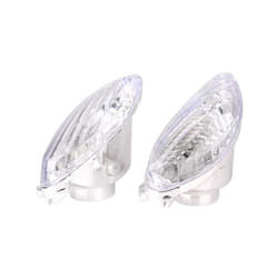 GSXR 1300 Motorcycle Front Turn Signal Indicator Light Cover Lens Housing - Smoke