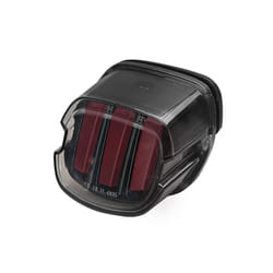 Smoked Lens,LED Brake Tail Light For Harley Sportster XL883 XL1200 Fatboy - Black