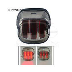 Tail Rear Light LED Lamp Taillight With DRL Brake Stop Light For Harley-Davidson - Clear