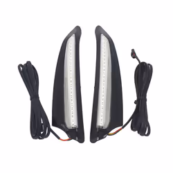 GoldWing GL 1800 Motorcycle Front Lighted Vent Trim LED Light Turn Signal - C