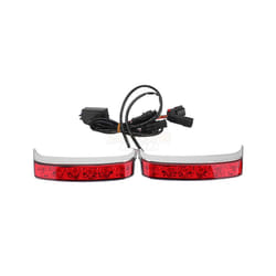 Motorcycle Saddlebag Luggage Tail Turn Signal Light Run Brake Flowing - type 1