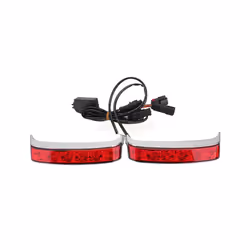 Motorcycle Saddlebag Luggage Tail Turn Signal Light Run Brake Flowing - type 3
