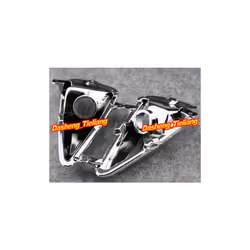 Motorcycle Front Turn Signals Indicator Lamp Blinker Lens Cover for Honda - Clear