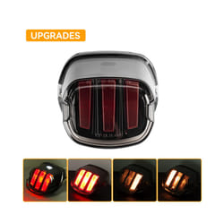 Motorcycle Brake Tail Light For Harley Dyna Fat Boy FLSTF Night Train - C