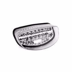 Motorcycle LED Rear Brake Signal Lamp TailLight For Honda CB250 CB600 - WHITE